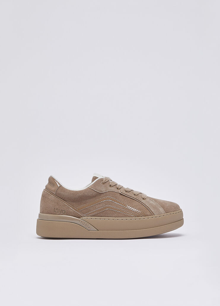 Sneakers in suede havana Liu Jo - medium