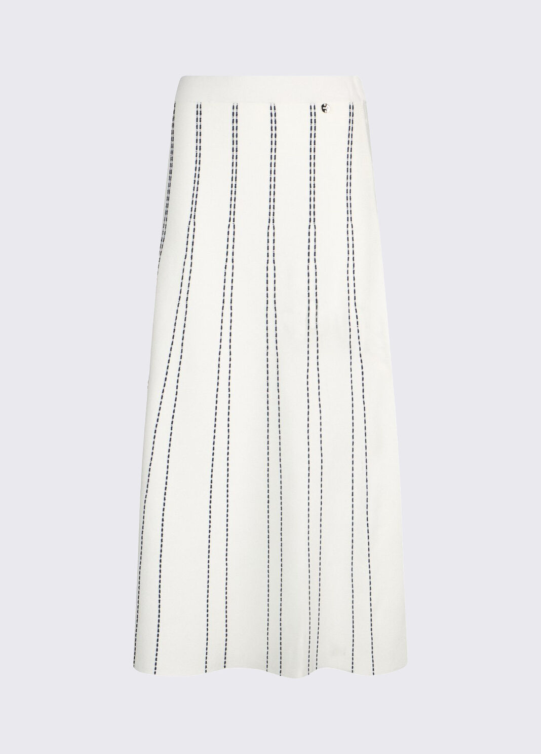 Knit midi skirt white Liu Jo - large image number 6