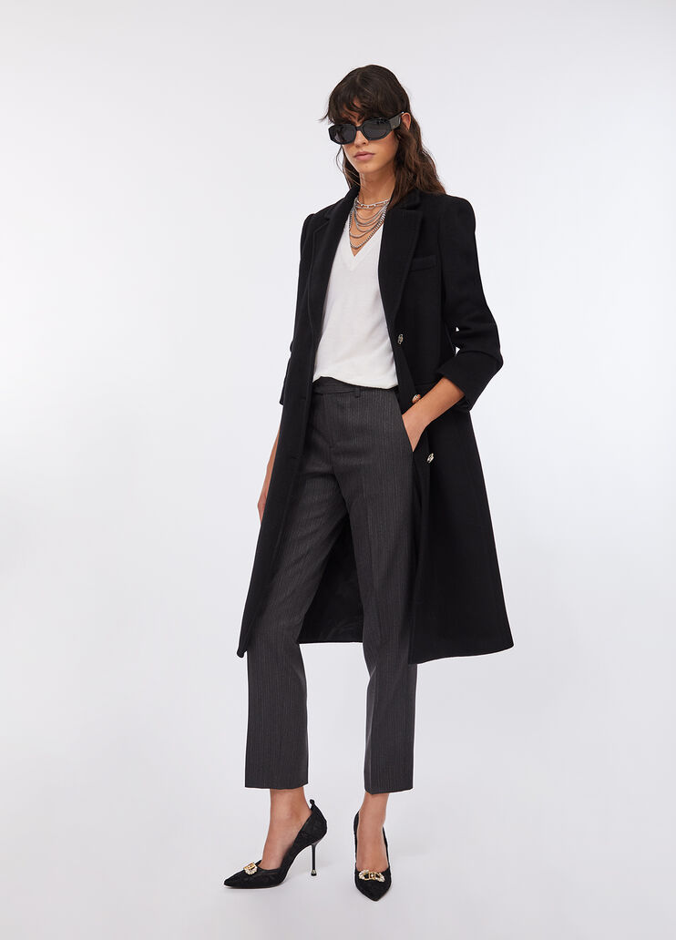 Liu Jo Better wool coat black Liu Jo - large image number 5