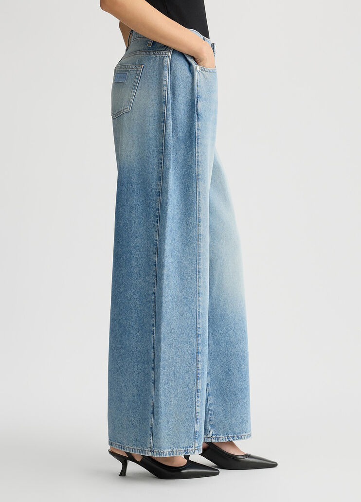 Palazzo jeans blue denim Liu Jo - medium Palazzo jeans blue denim Liu Jo - medium