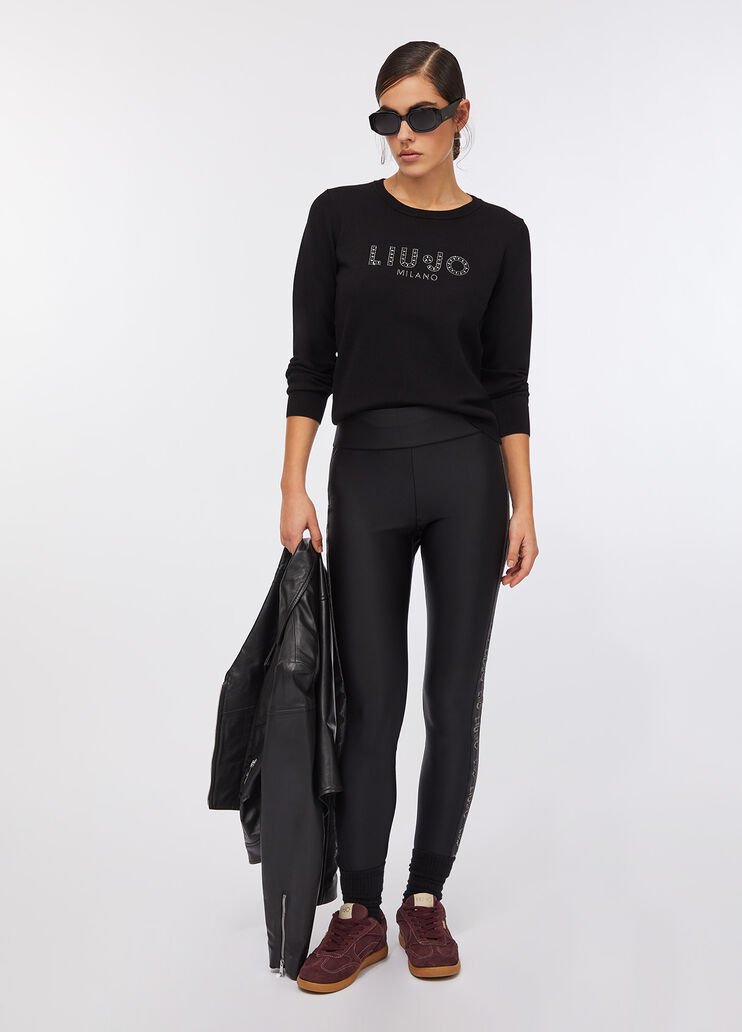 Jersey trousers black Liu Jo - medium