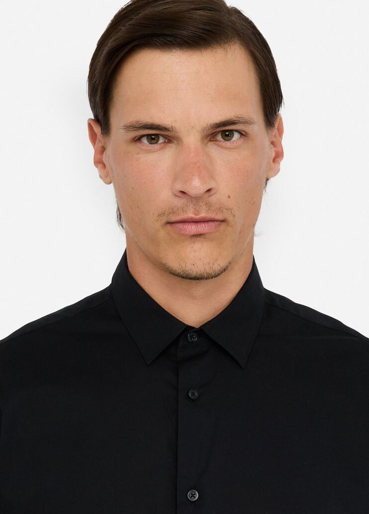 Schmal geschnittenes Hemd Schwarz Liu Jo - large image number 2