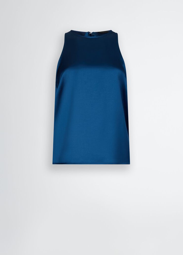 Blue top with bow  sapphire blue Liu Jo - large image number 6 Blue top with bow  sapphire blue Liu Jo - large image number 6