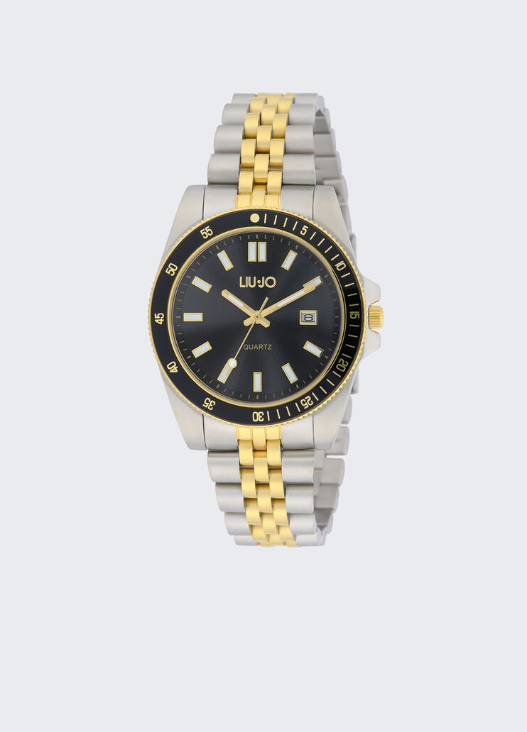 Herrenuhr aus Stahl gold Liu Jo - medium Herrenuhr aus Stahl gold Liu Jo - medium