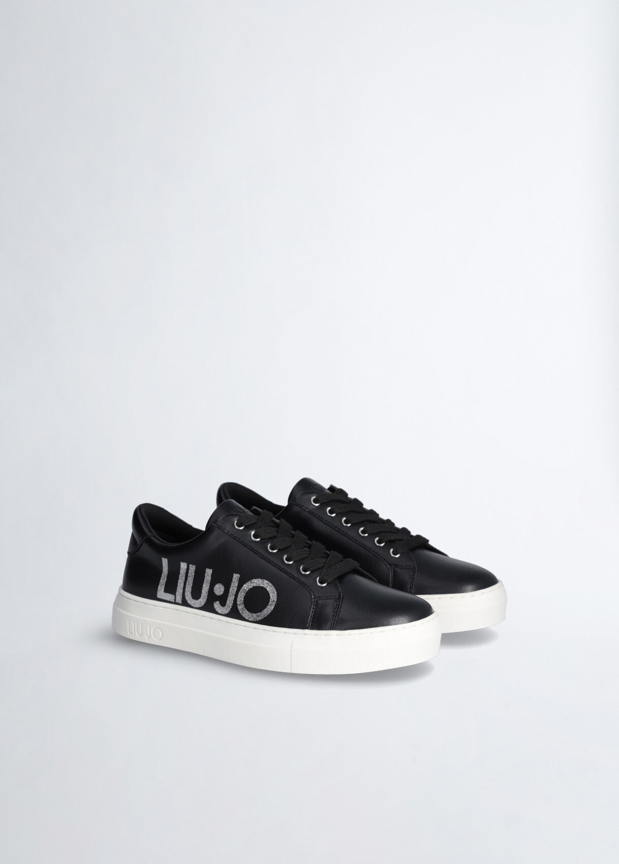 Sneakers with maxi logo
