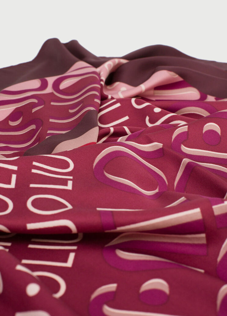 Eco-friendly foulard Burgundy Liu Jo - large image number 2