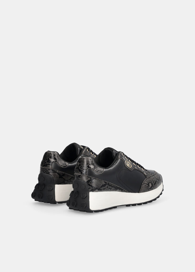 Sneaker mit Python-Print Schwarz Liu Jo - large image number 3 Sneaker mit Python-Print Schwarz Liu Jo - large image number 3
