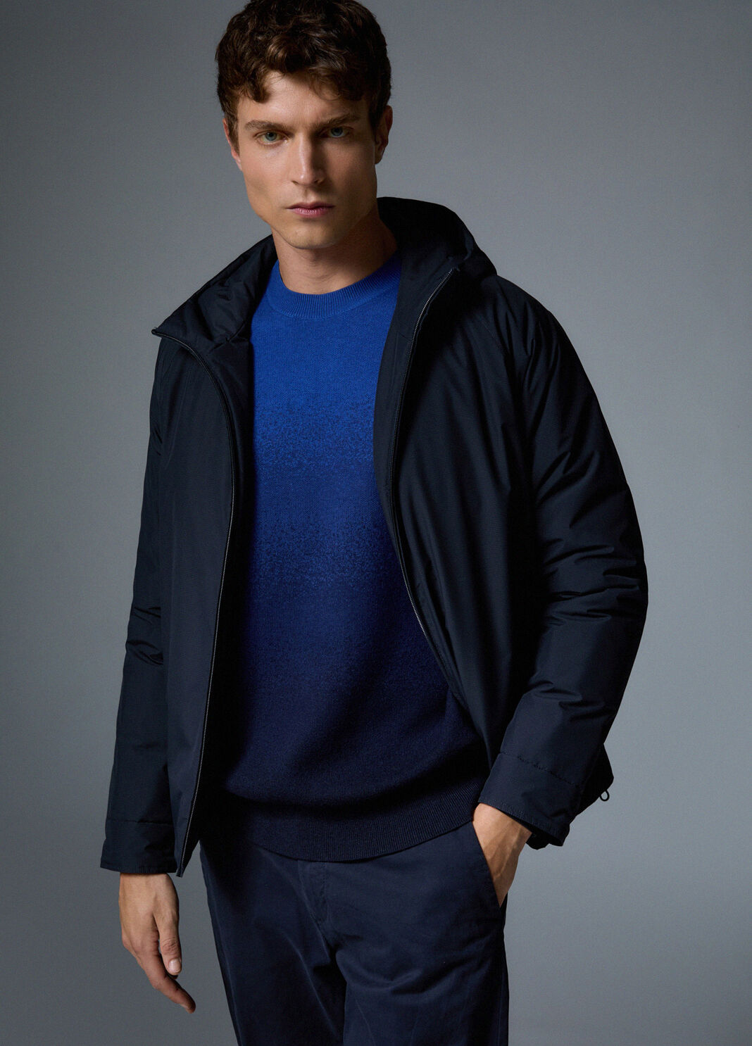 Blouson mit Kapuze Dunkelblau Liu Jo - large image number 3