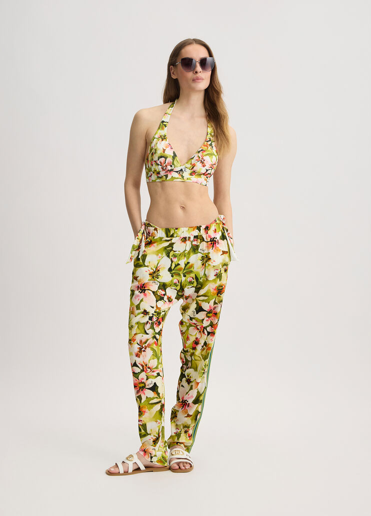 Trousers with floral print floral Liu Jo - medium Trousers with floral print floral Liu Jo - medium