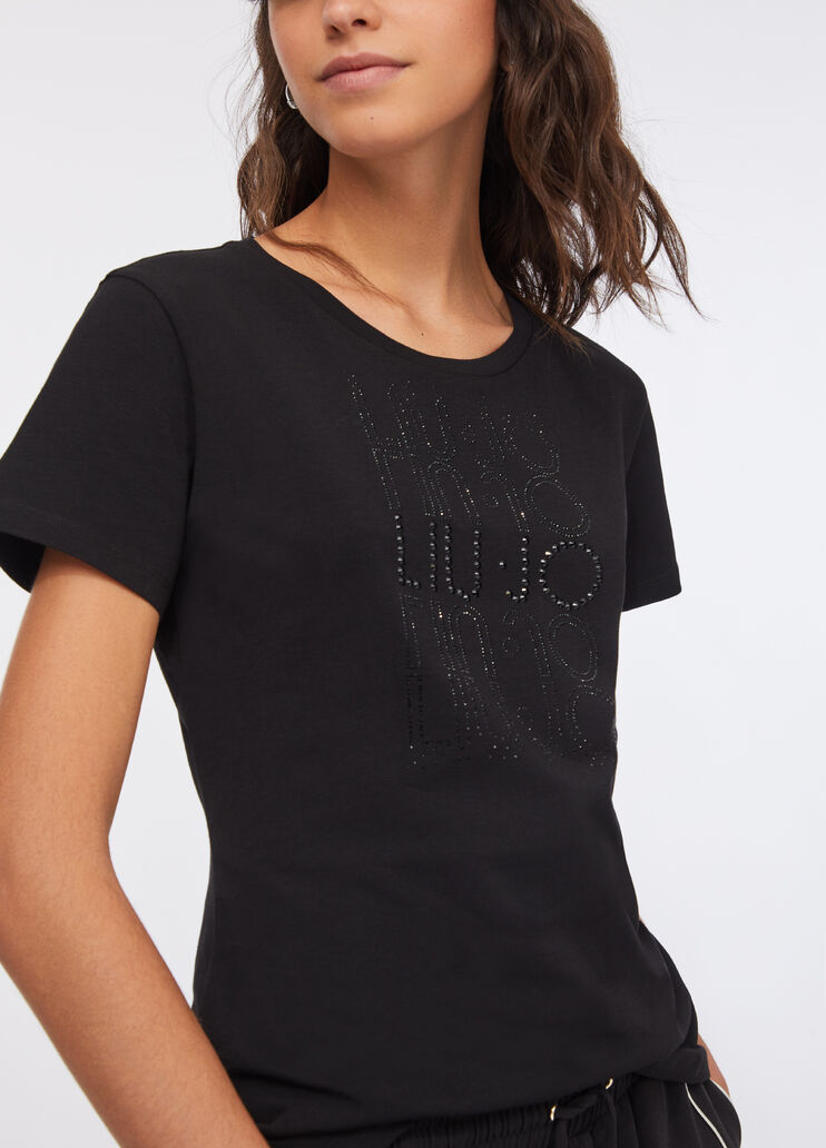 T-shirt Liu Jo Better noir Liu Jo - large image number 3