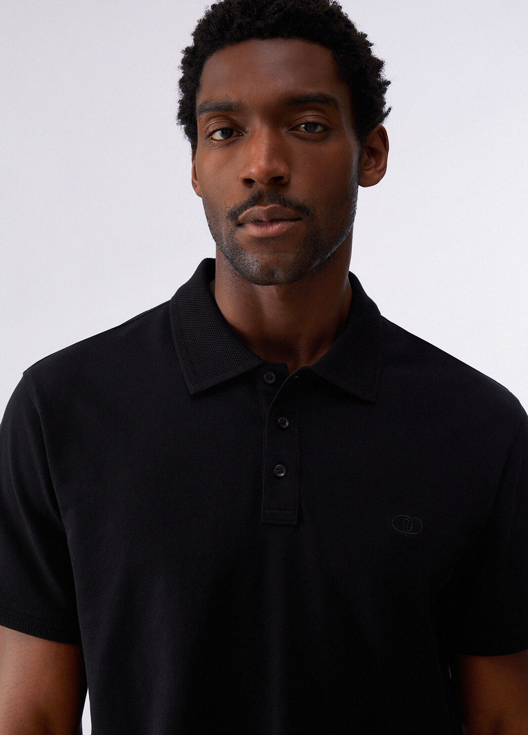 Piquet polo shirt black Liu Jo - large image number 4