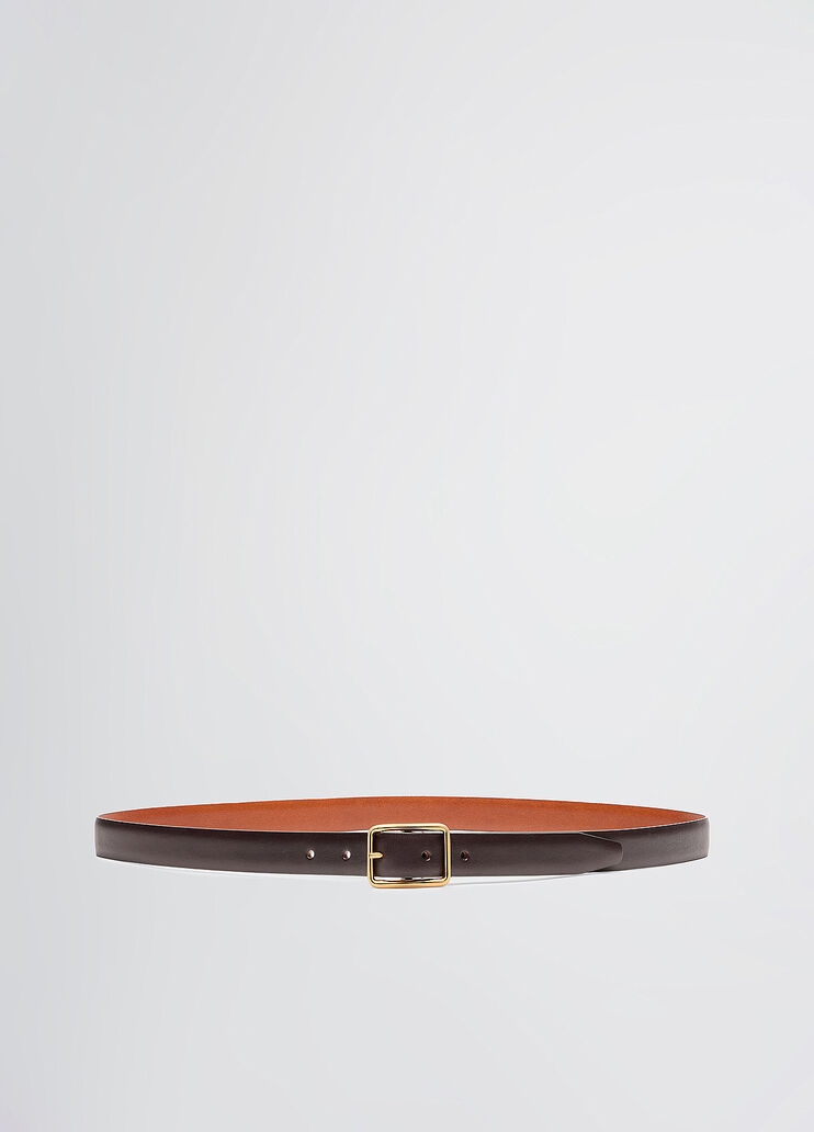 Leather belt chocolate Liu Jo - medium Leather belt chocolate Liu Jo - medium
