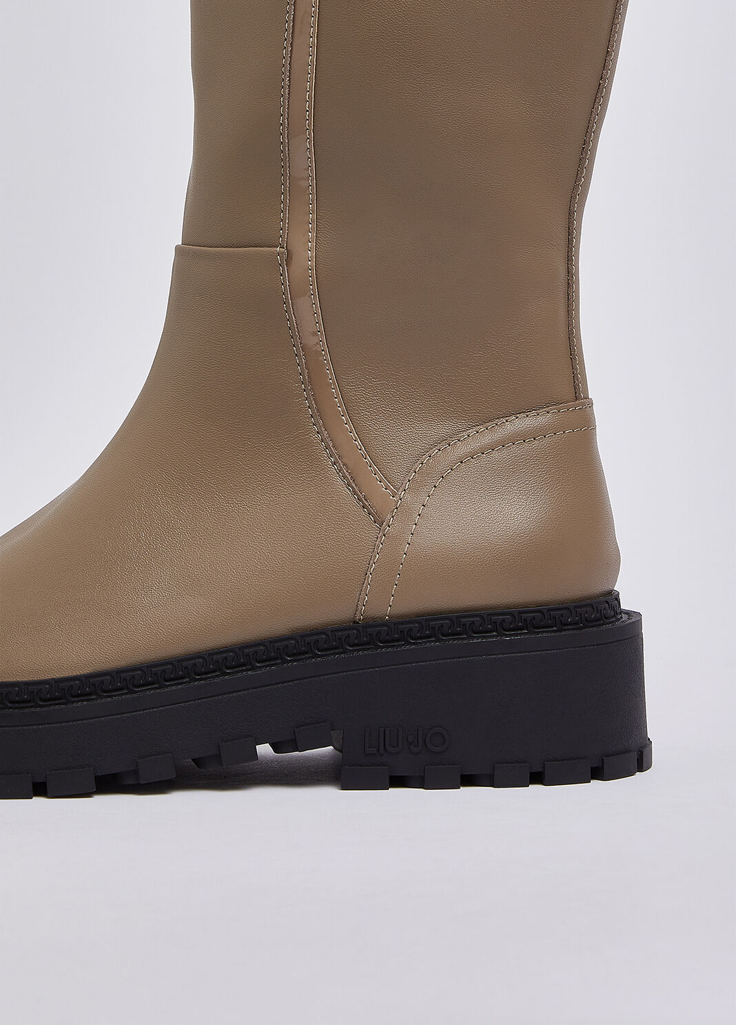 Hohe Stiefel aus Leder Havanna Liu Jo - large image number 4