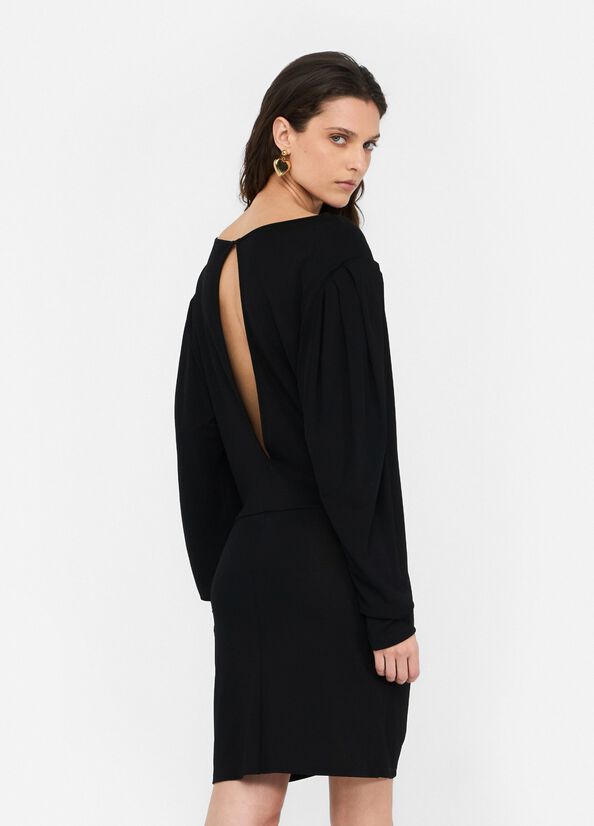 Draped dress black Liu Jo - large image number 1