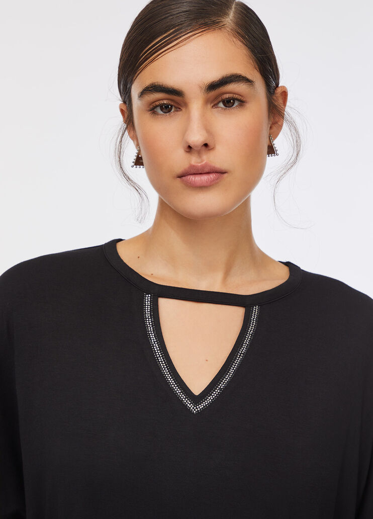 T-shirt Liu Jo Better noir Liu Jo - large image number 2