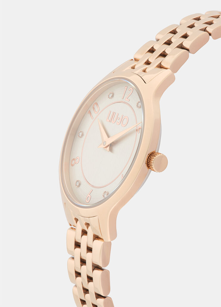 Steel watch rose gold Liu Jo - large image number 2 Steel watch rose gold Liu Jo - large image number 2