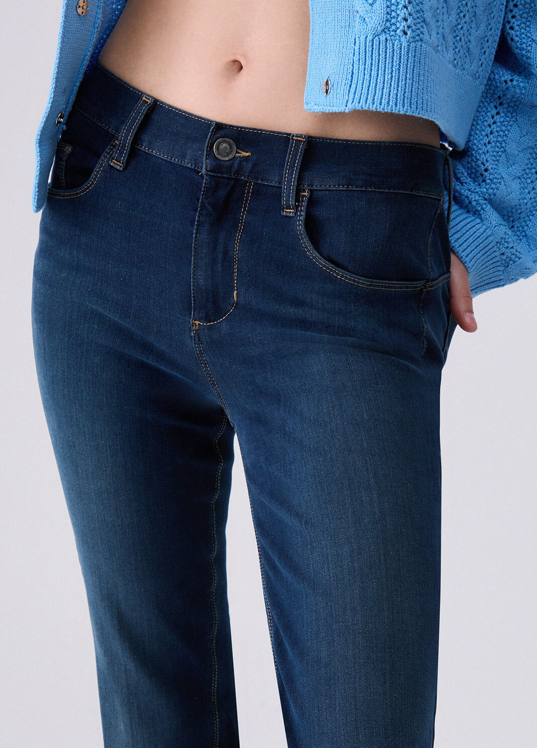 Amazing Fit bootcut jeans blue denim Liu Jo - large image number 2