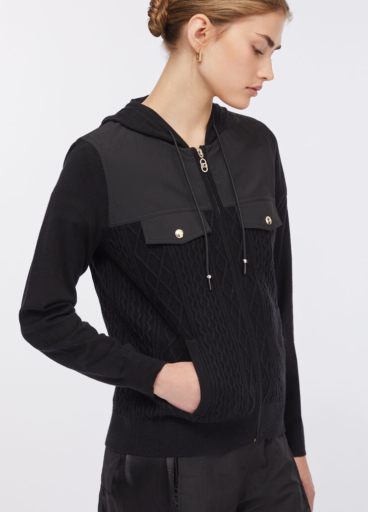 Pull Liu Jo Better noir Liu Jo - large image number 3