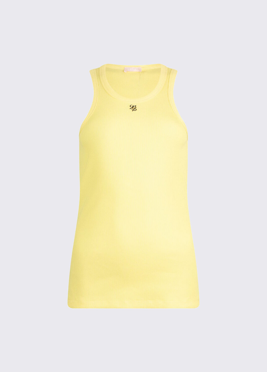 Top with mini logo yellow Liu Jo - large image number 6