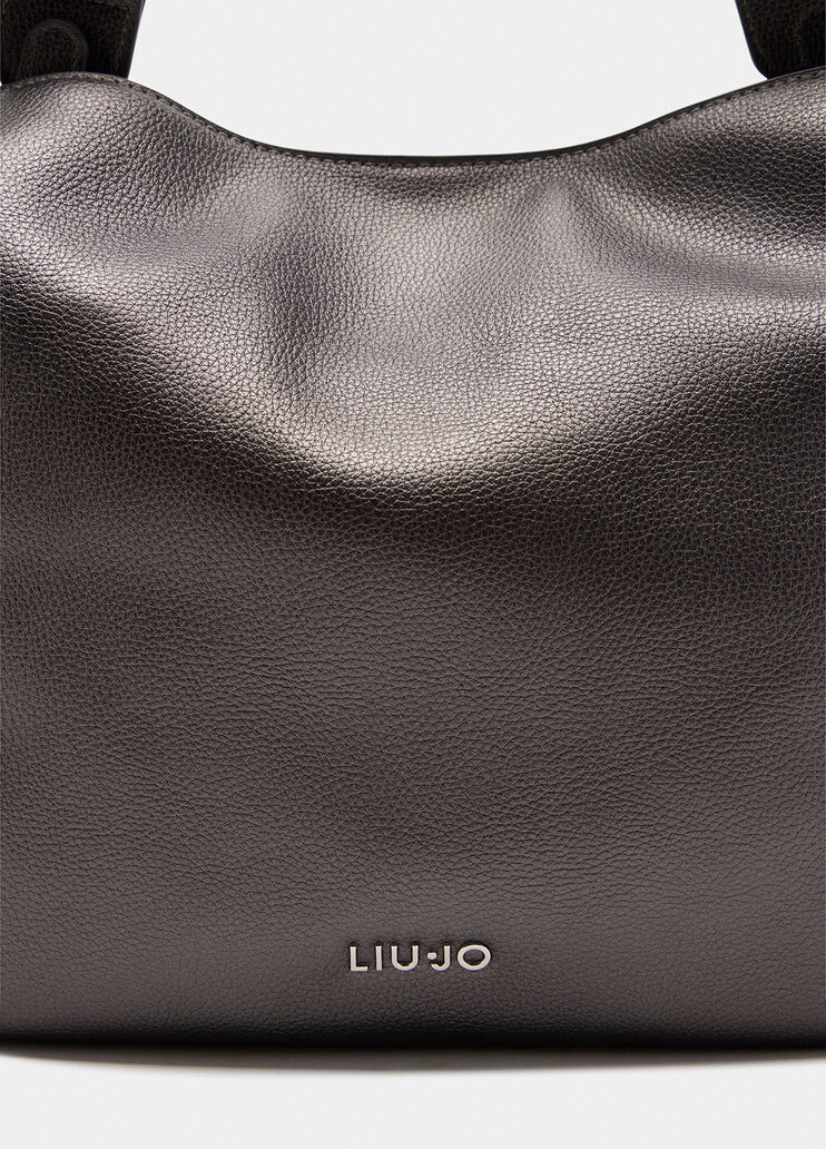 Shopping bag with strap anthracite Liu Jo - medium Shopping bag with strap anthracite Liu Jo - medium