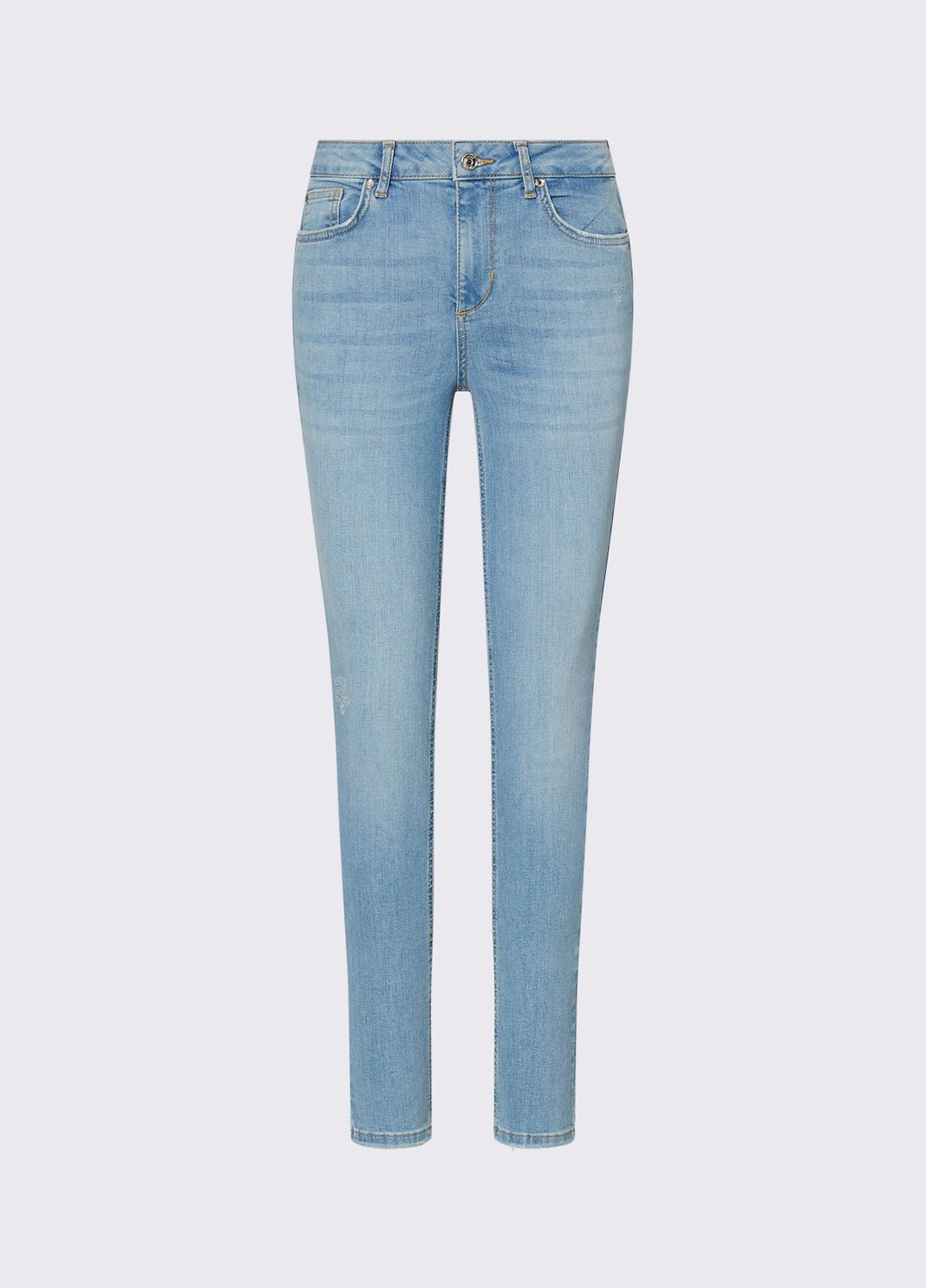 High-rise skinny jeans blue denim Liu Jo - large image number 6