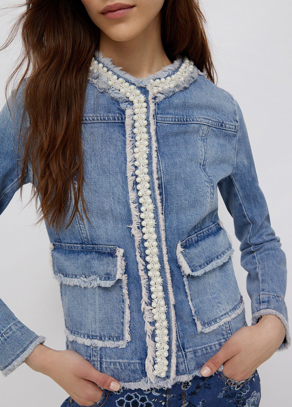 Giubbino jeans liu jo saldi hot sale