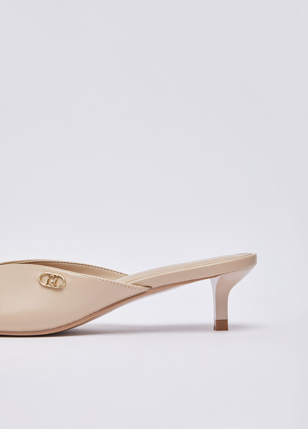 Mules with logo nude Liu Jo - large image number 5