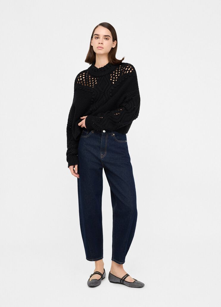 High-rise cropped jeans classic wash Liu Jo - medium High-rise cropped jeans classic wash Liu Jo - medium