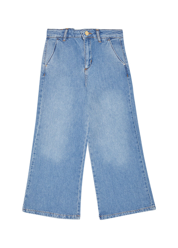 High-rise bell-bottom jeans blue denim Liu Jo - large image number 0