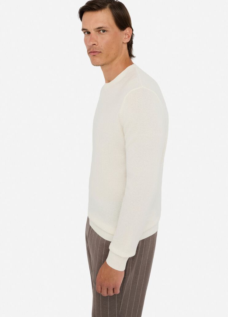 Wool and cashmere jumper white Liu Jo - large image number 4 Wool and cashmere jumper white Liu Jo - large image number 4