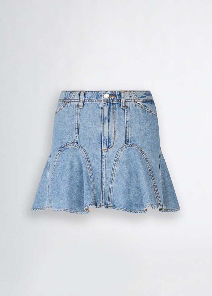 Denim miniskirt blue denim Liu Jo - large image number 6 Denim miniskirt blue denim Liu Jo - large image number 6