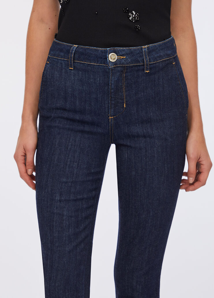 High-rise bootcut jeans blue denim Liu Jo - large image number 2 High-rise bootcut jeans blue denim Liu Jo - large image number 2
