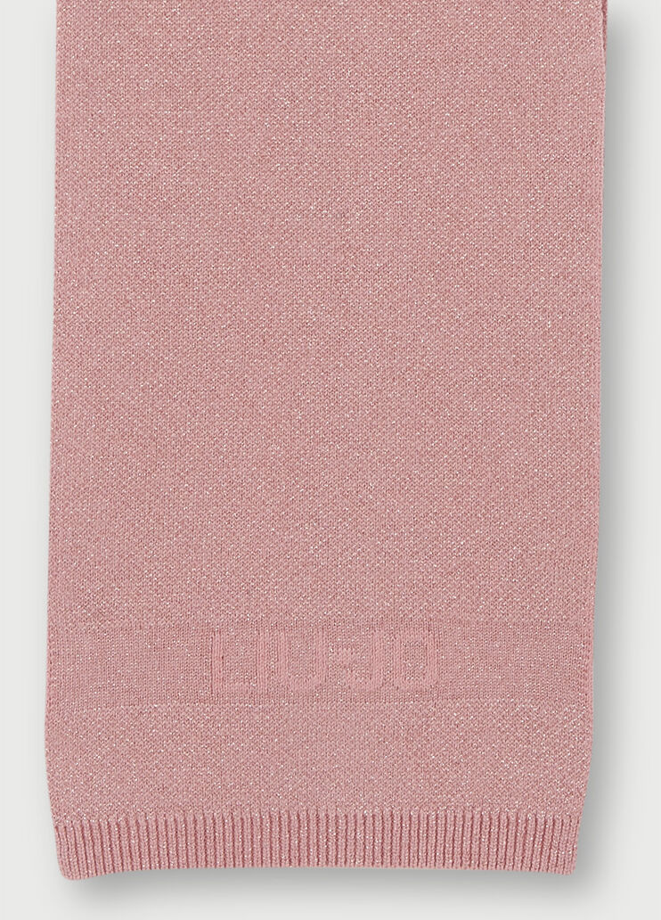 Шарф с люрексом® Розовый Liu Jo - large image number 1 Шарф с люрексом® Розовый Liu Jo - large image number 1