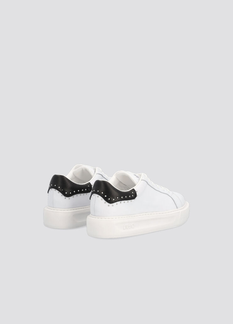 Sneakers with micro studs white Liu Jo - large image number 2