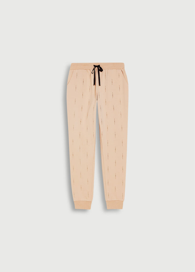 Studded jogging trousers grey Liu Jo - large image number 4 Studded jogging trousers grey Liu Jo - large image number 4
