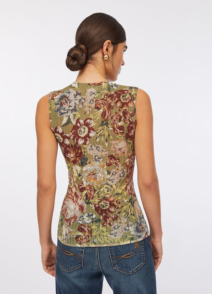 Printed top sanderson print Liu Jo - large image number 1