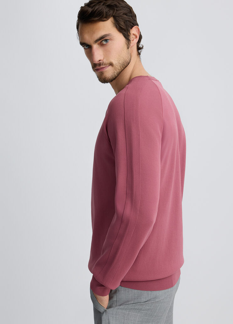 Raspberry round-neck jumper raspberry Liu Jo - medium Raspberry round-neck jumper raspberry Liu Jo - medium