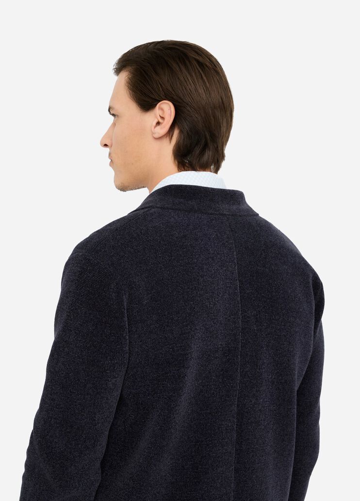 Chenille cardigan dark blue Liu Jo - large image number 3