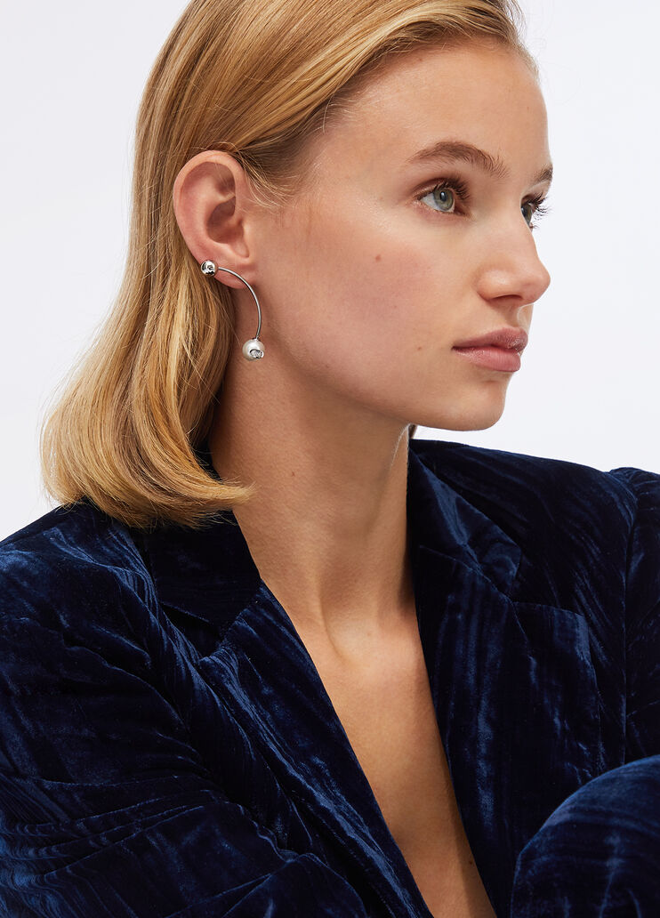 Earrings with gemstones silver Liu Jo - medium