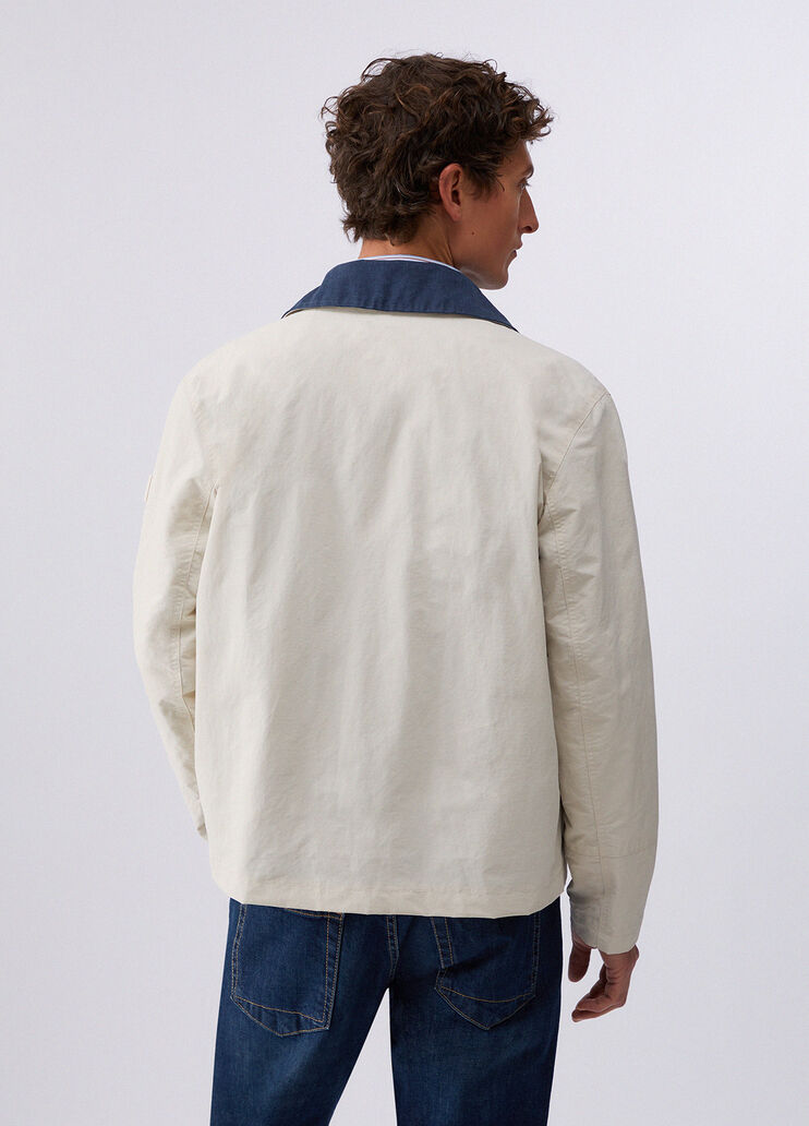 Giubbotto casual da uomo grigio chiaro Liu Jo - medium