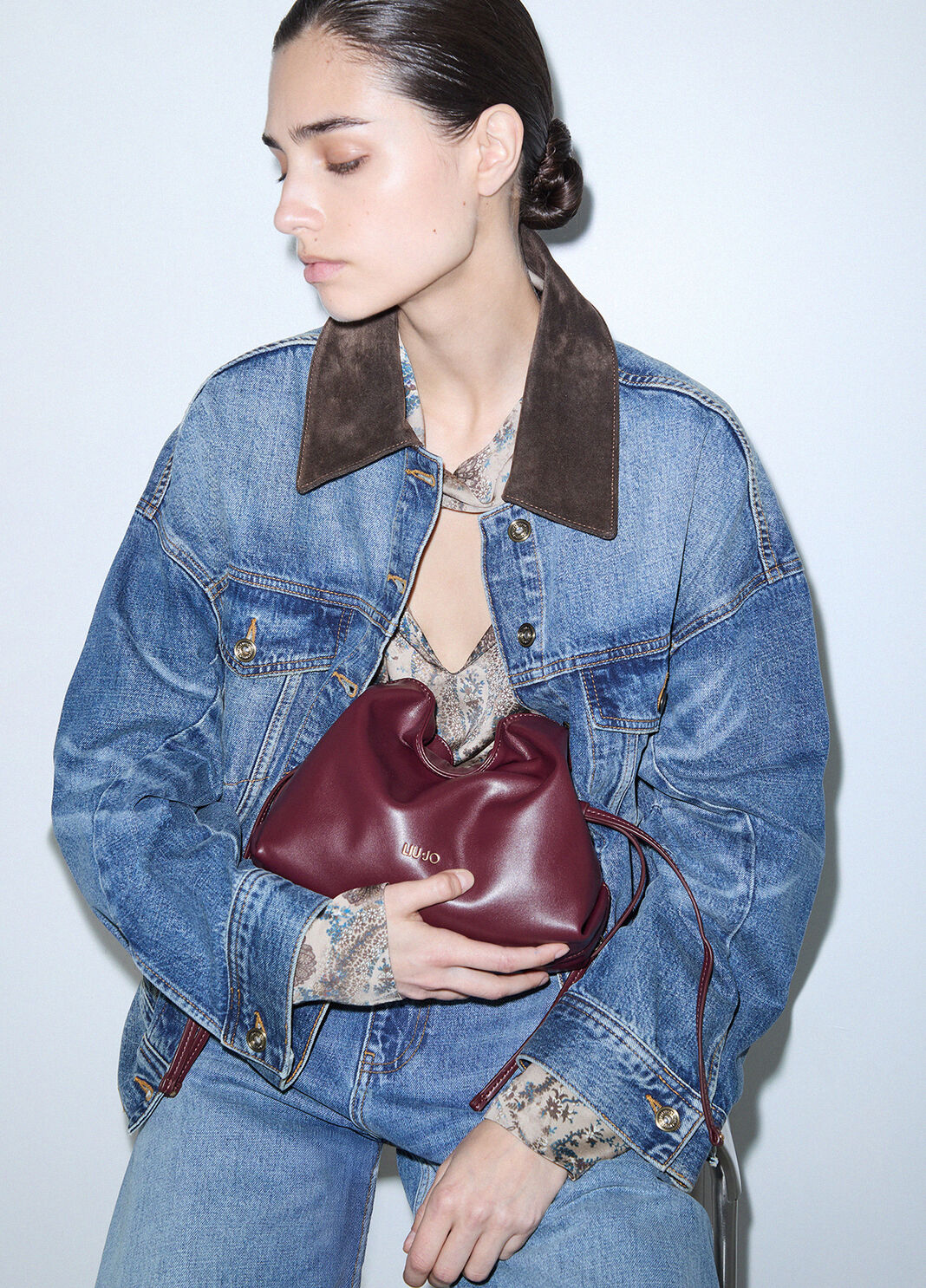 Riccy small shoulder bag aubergine Liu Jo - large image number 0