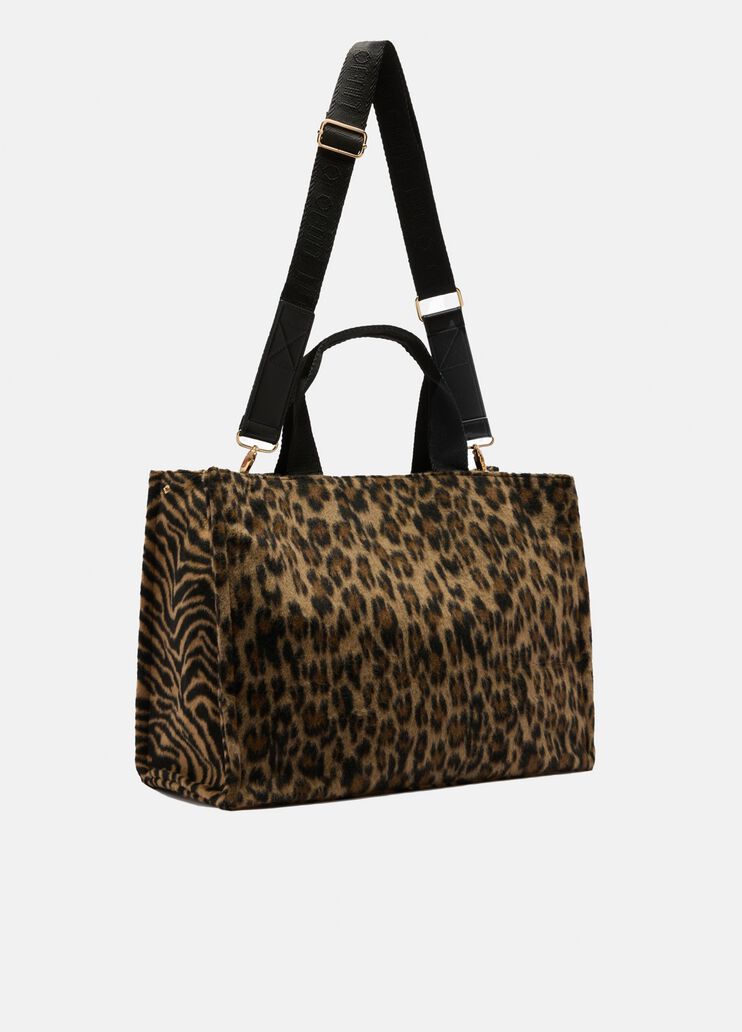 Large animal-print shopping bag animal print Liu Jo - large image number 3
