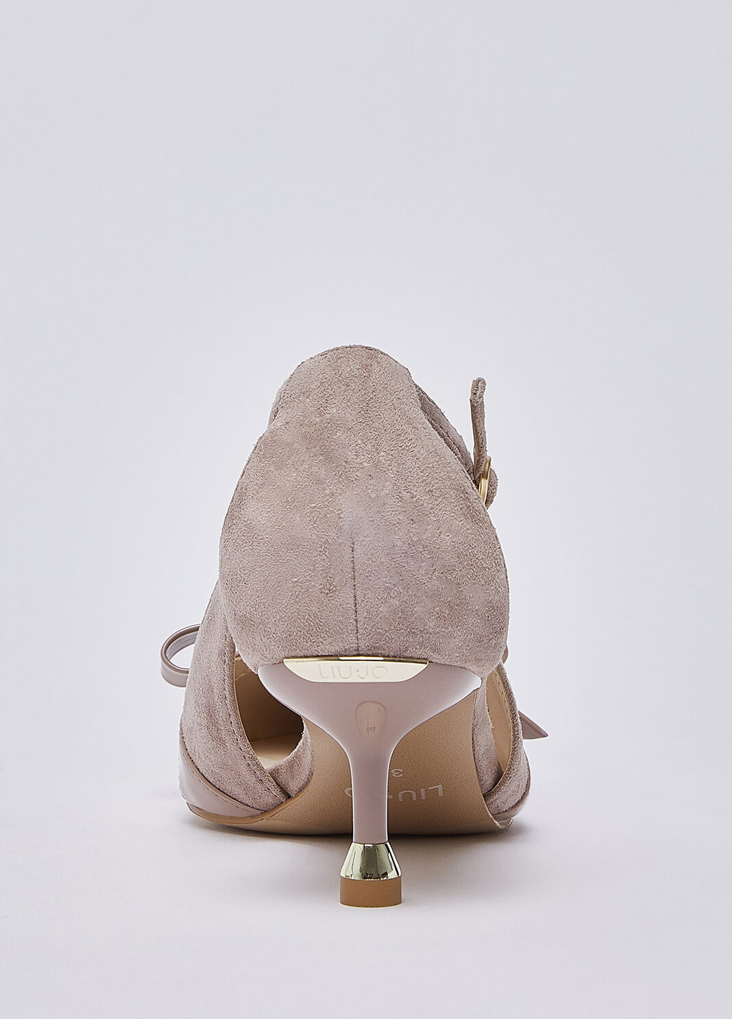 Suede cut-out pumps powder pink Liu Jo - large image number 6