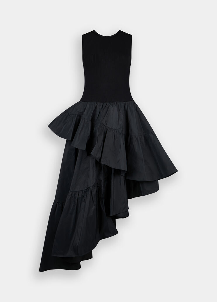 Taffetkleid Schwarz Liu Jo - large image number 6