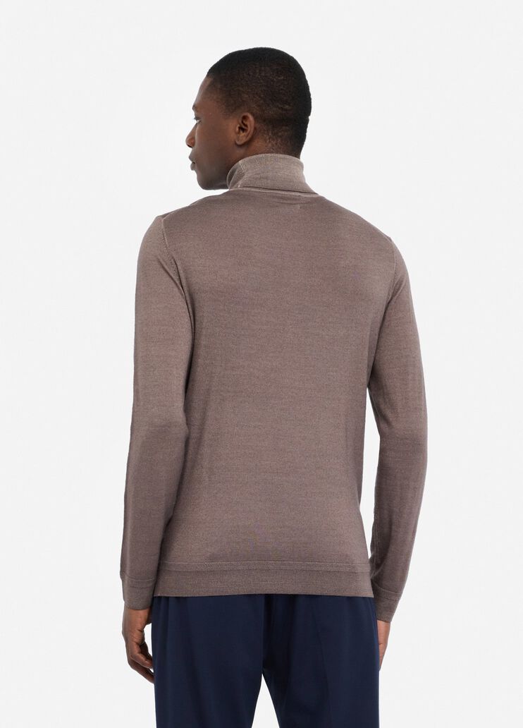 Wool polo-neck khaki Liu Jo - large image number 1