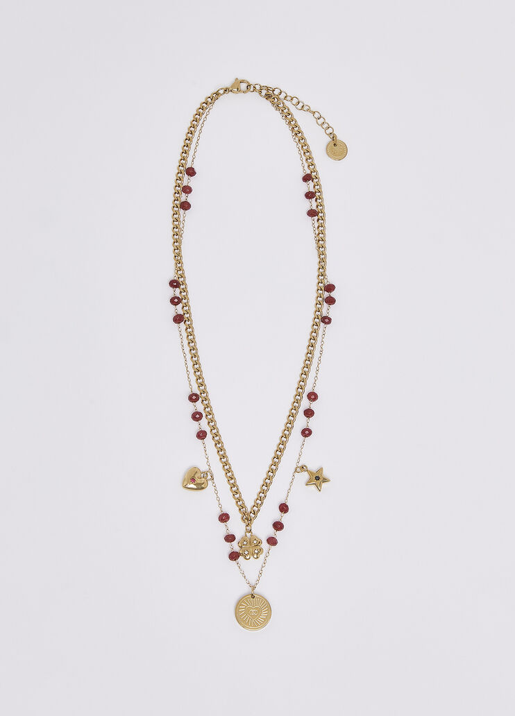 Necklace with Charm red Liu Jo - medium
