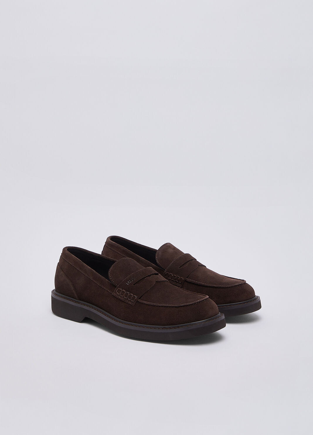 Men's suede loafers brown Liu Jo - large image number 2