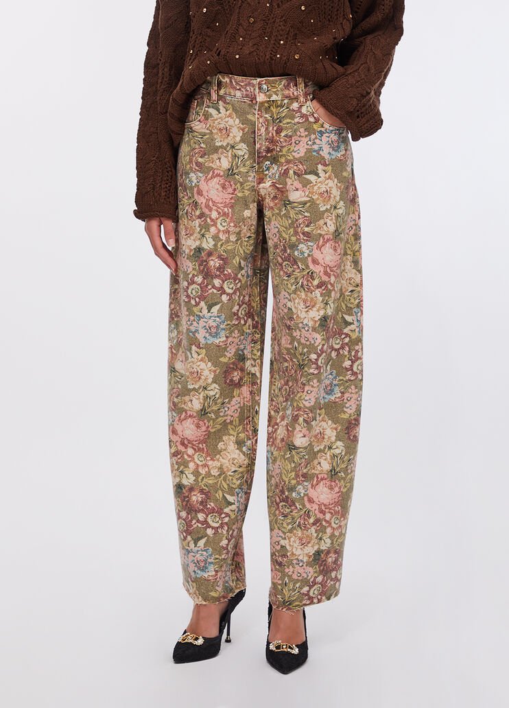 Flared trousers with print sanderson print Liu Jo - medium Flared trousers with print sanderson print Liu Jo - medium