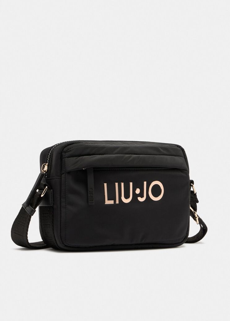 Mittelgroße Umhängetasche aus Nylon Schwarz Liu Jo - large image number 2