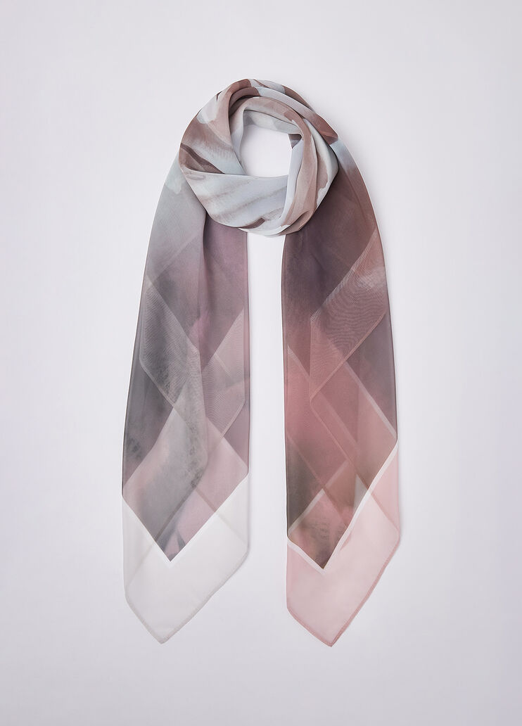 Gro&szlig;es Tuch mit Blumenprint Beige Liu Jo - medium